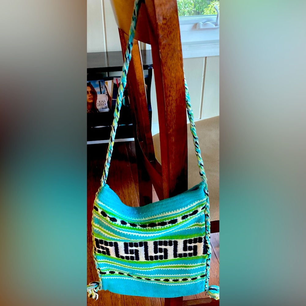 Vintage Embroidered Crossbody Bag